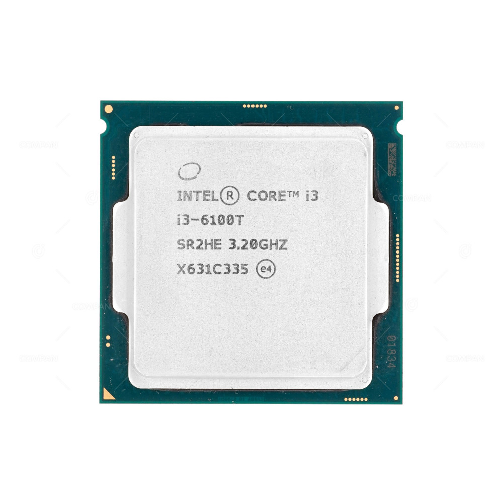 SR2HE  INTEL CORE I3-6100T 3.2 GHZ 2CORE 3MB CACHE 35W SOCKET LGA1151